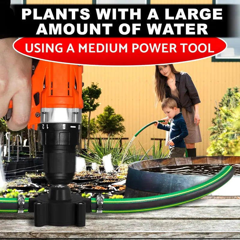 Mini Electric Drill Pump Portable Hand Drill Powered Water Pump Diesels Oil Fluid Water Hand Self-Priming Transfer Pumps Quick Pumping Speed home garden outdoor Pump Drill Operated  [Sold 561 units]