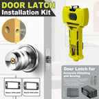 Hinge Door Lock Hole Positioner Kit Set, Hinge Door Lock Installation Kit, Mortiser Template Holder Orifice Locator, Door Hardware Tool, Hinge Router Template, Hinge Router Guide  [Sold 1000+ units]