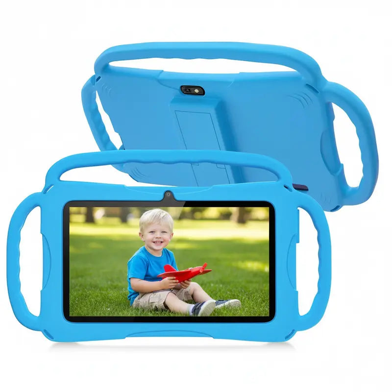 Educational Tablet,7-inch Kids Tablet with Three-Handle Shockproof Case | Android Learning Tablet for Toddlers | Parental Control, Dual Camera, WiFi | Best Gift for Children（sold：741）