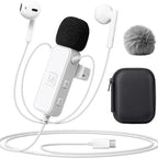 Sound Card Karaoke Headset with Real-Time in-Ear Monitoring & Microphone, 7 Sound Effects Voice Changer, Live Broadcasting Equipment, 2 Modes Live Streaming Sound Card & Wired Earbuds, USB, Smartphone, Audio, Electronic（sold:841）
