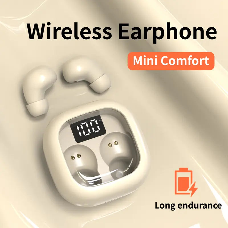 Invisible Sleep Headphones Sleep Earbuds for Side Sleepers Sleepbuds Comfortable Noise Blocking Bluetooth 5.3 Wireless Headphones for Sleeping Driving hifi stereo