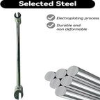 2 Pcs Hinge Gap Adjustment Wrench, Door Hinge Adjustment Tool Kit (14-19mm and 23-25mm), Heavy Duty Door Hinge Repair Tool for Precise Door Hinge Alignment, Suitable for Fire Doors, Security Doors [Sold 436 units]