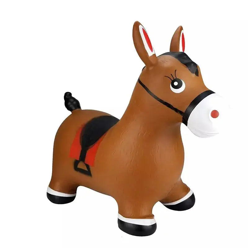 Soft Play Bouncy Horse – Inflatable Ride-On Hopper for Toddlers