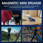 2026 Latest Portable Bluetooth Magnetic Speaker Bluetooth 5.3 Subwoofer,mini wireless speaker