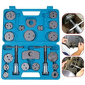 22-Piece Heavy-Steel Disc Brake Caliper Tool Set, 1045 Steel Corrosion-Resist Powder-Coated Brake Repair Wind Back Kit, Right-Left Handed, Fits Most American/European Cars, for DIY Owners（1,000+ sold）