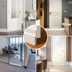 2 Pack Door Draft Stopper Sheets, Rolls & Strips Under Door Draft Blocker Insulator Doors Sweep Weather Stripping Noise Stopper Strong Adhesive Door Thresholds, White
