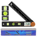 2 in 1 Angle Finder Ruler with 7 Inch/200mm Angle Measuring Tool for Woodworking/Carpenter/Construction/DIY Measurement [Sold 527 units]
