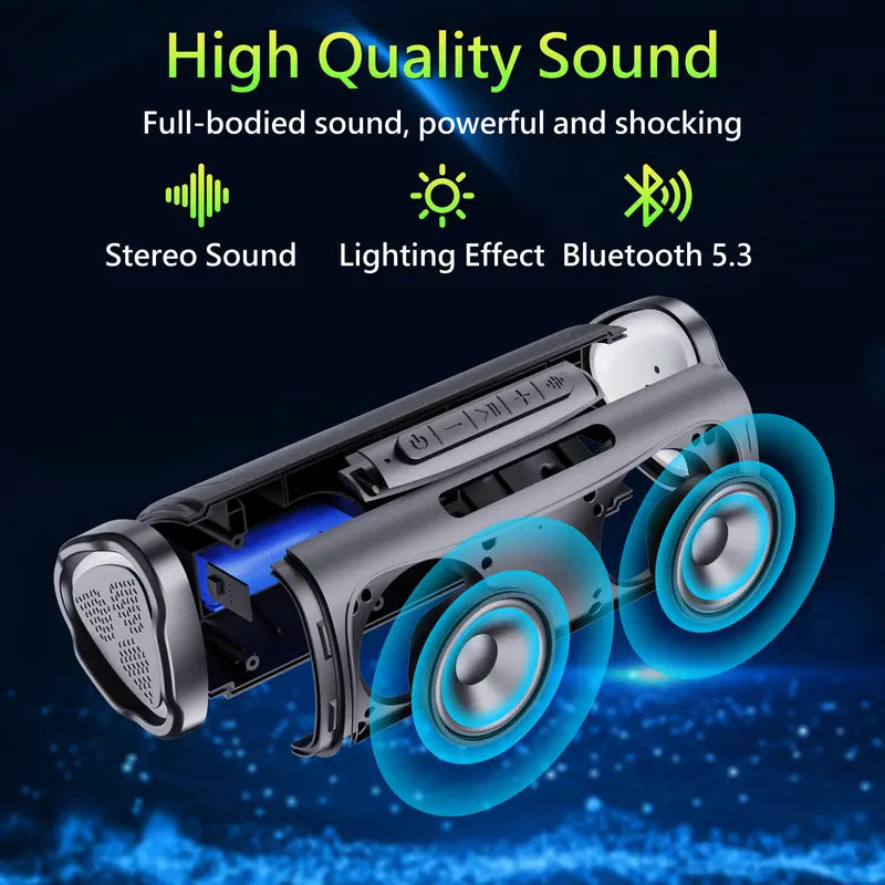ortable Bluetooth Speaker with HD Sound BT5.3 & TWS Pairing Suitable for Home Party Outdoor Beach Ideal as Electronic Gadgets Birthday Gift