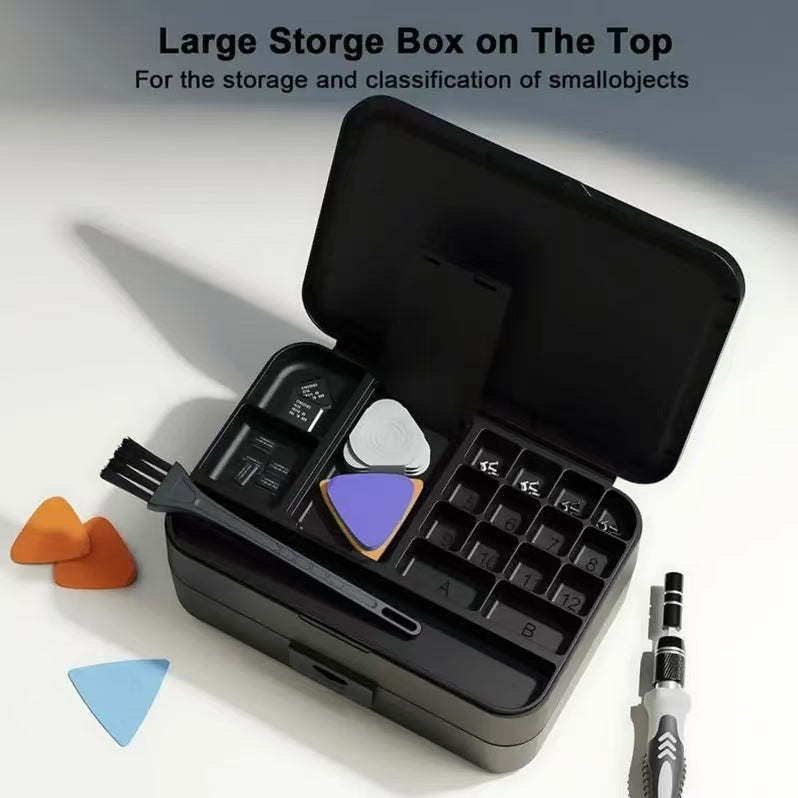 132 In 1 Precision Screwdriver Hardware Set, Magnetic Screwdriver Tool Set with 108pcs Bits, Multipurpose Screwdriver Tool Kit for Repairing Phone, Heavy Duty Industrial Tools, Precision Screwdriver#Holiday gifts #summerfinds#Fathers DayGift