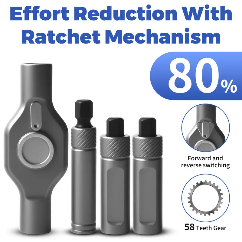 24 in 1 DIY Screwdriver Set,1 Set Switchable Screwdriver Shape Magnetic Screwdriver,Compact and Portable Ratchet Screwdriver Set,Multifunctional Drill Bit Set,Detachable T-shaped Ratchet Handle Hardware,Precision Screwdriver Tool Kit,Home Repair Tool Box