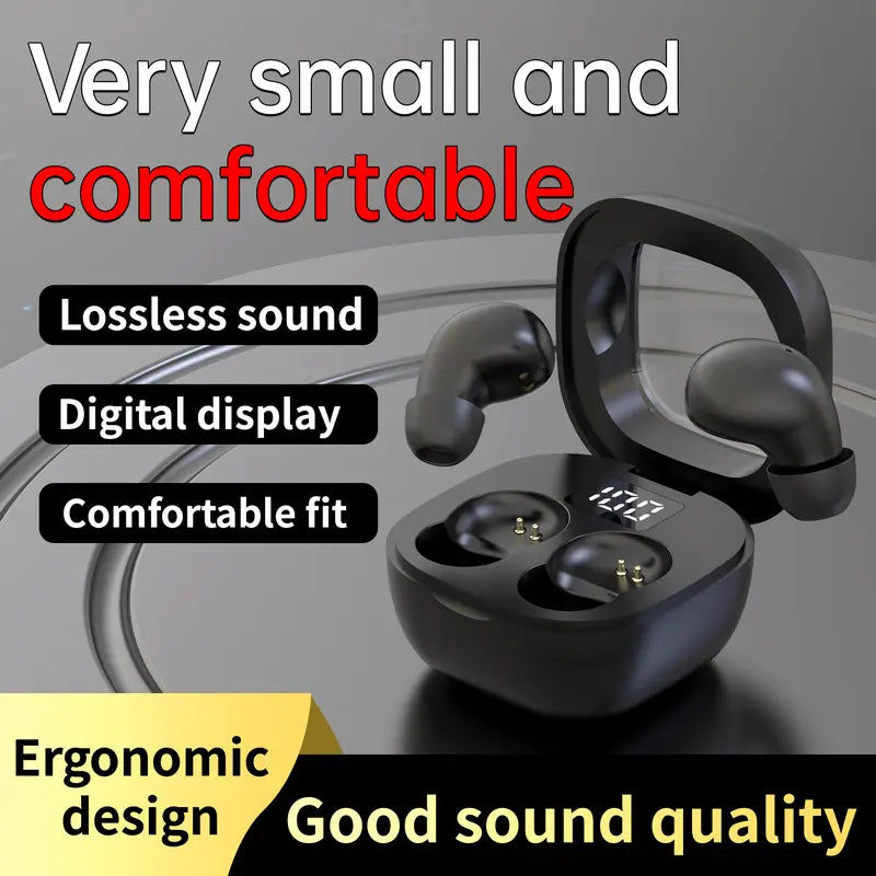 Invisible Sleep Headphones Sleep Earbuds for Side Sleepers Sleepbuds Comfortable Noise Blocking Bluetooth 5.3 Wireless Headphones for Sleeping Driving hifi stereo