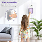 Household UV Mosquito Killer Lamp Plug-in Electric Shock Sticky Trap Dual Action Design Safe Chemical-Free Indoor Outdoor Use summerwins