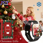 New Smartwatch (Black) Wearable Device, Outdoor Sports, Smart Watch, Wireless Talking/Dialing, Multi-Sport Mode, Call Reminder and Rejection, SMS Reminder, Message Reminder, Various APP Reminders, back to school, back to school haul [Sold 604 units]
