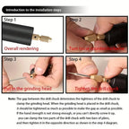 5v Portable Mini Electric Drill, Usb Powered Handheld Drill, Multifunctional Drill Tool, High Precision Tool for Jewelry Making, Woodworking, Power Tools, Work Equipment for Men, Tools and Gadgets, Polishing, Diy Tool