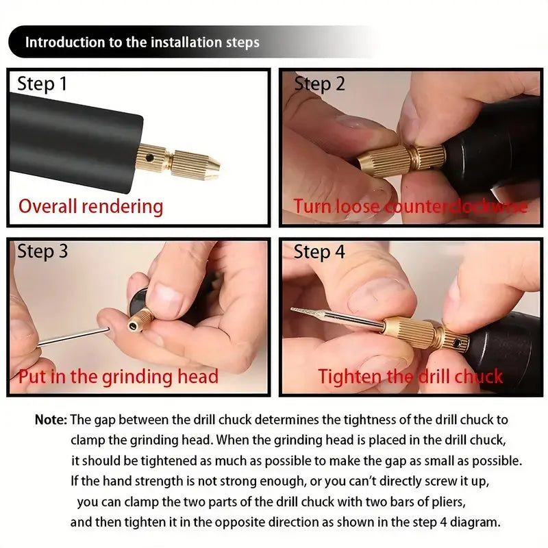 5v Portable Mini Electric Drill, Usb Powered Handheld Drill, Multifunctional Drill Tool, High Precision Tool for Jewelry Making, Woodworking, Power Tools, Work Equipment for Men, Tools and Gadgets, Polishing, Diy Tool
