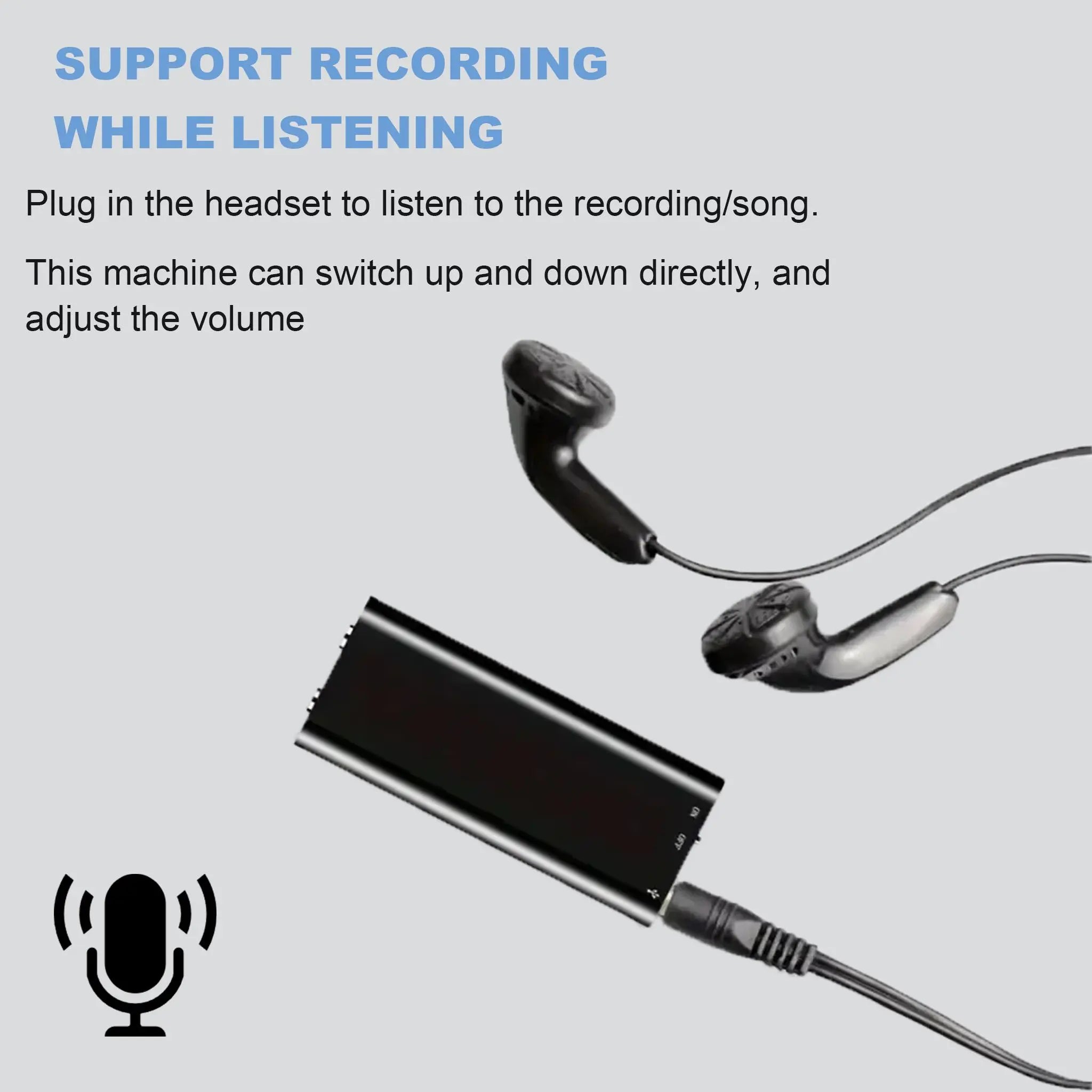 1pc Professional Voice-Activated Digital Audio Recorder - 8GB High-Definition Noise-Canceling MP3 Player, Compact Form Portable Pen for Business Meetings (No Battery Included) [Digital Products],camping essentials