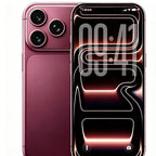 Huaqiangbei 18 Pro Max Smartphone New Launch, 18+256G Burgundy Color, Brand New Unopened, AI Smart Gaming Phone（1,000+ sold）