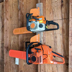 Chainsaw Hanger, 1/2 Pack Chainsaw Wall Mount, Heavy Duty Chainsaw Holder, Garage Organization Garage Storage Shed Organizer Mounted Chainsaw Rack   [Sold 631 units]