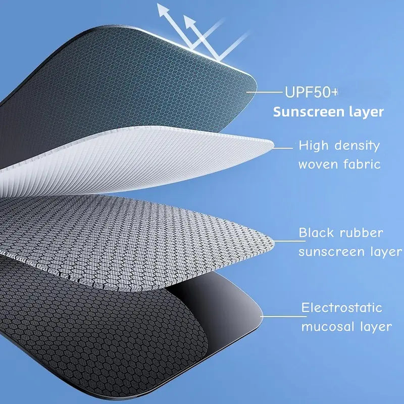 Magnetic Side Window Sun Shade Keeps Cooler Sun Shade UV Rays Privacy Protector, Reuseable Washable Sun Shade for Most Cars, Vhicles, SUV