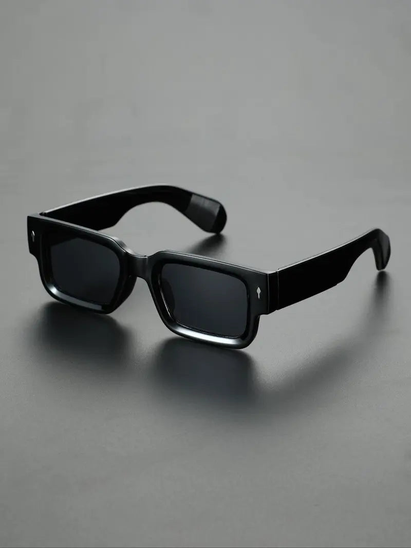 Men's Square Frame Sunglasses, Trendy Casual Sunglasses for Everyday Use, Fashion Accessories for Outdoor Activities, Square Frames Sunglasses, Square Framed Sunglasses [Sold 625 units]