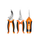 3pcs Multipurpose Heavy Duty Stainless Steel Garden Pruning Shears Set, Gardeners Pruning Tool, Sharp Durable for Fruit Tree Branch Cutting, Limb Branch Cutter, Garden Tools [Sold 611 units]