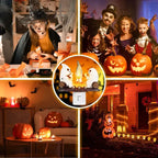 2026 3D LED Ghost Campfire Flickering Night Light - Ambient Night Lights, LED Decorative Accessories, Home Decoration Lamp, Funky Unique Home Decor, Spooky Halloween Indoor Decor, Halloween Party Supply, Unique Gift（sold：641）