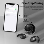 Wireless Bluetooth Earphones Wireless Bluetooth 5.4 Waterproof Sport Headsets Support Playing Music Phone Calls Headphones Noise Reduction Headphones with Mic