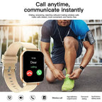 Erun 1.83-Inch HD Smartwatch, Wireless Smart Watch, Sporty Digital Watch, Sports Tracking Smartwatch with Bluetooth Calling and Weather App, Compatible with Android and iOS