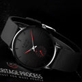 Men's Business Fashion Round Dial Analog Quartz Watch, Minimalist Style Wristwatch, Trendy Watch for Daily Use As Gift with Box, Round Face Wristwatch（1,000+ sold）