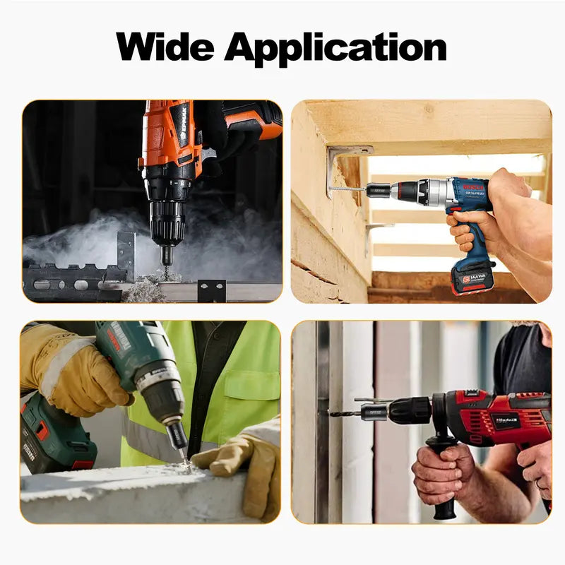【DealsForYouDays】SEESE Strong Magnetic Screw Ring: 1/4 Inch/ 6.35 mm Universal Magnetic Screw Holder - Removable Magnetic Screwdriver Drill Bit Holder for Hex Screwdriver and Power Bits