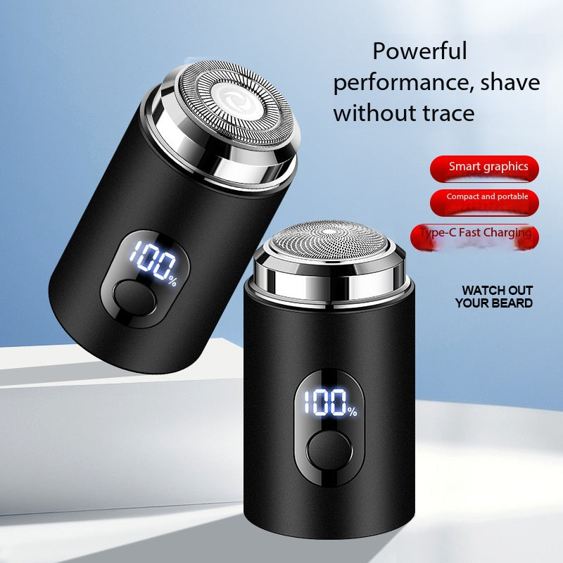 Electric Shaver, Men's Digital Display Home Car Charging Beard Trimmer