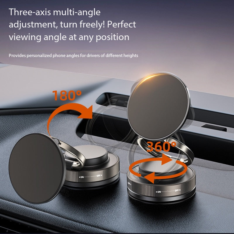 Multifunctional Car Phone Holder 2026 New Dashboard Vacuum Magnetic Navigation Bracket