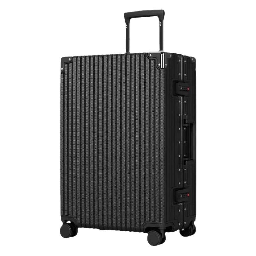 Zipper Password Suitcase, 20 Inch Carry-On Unisex Large Capacity Luggage