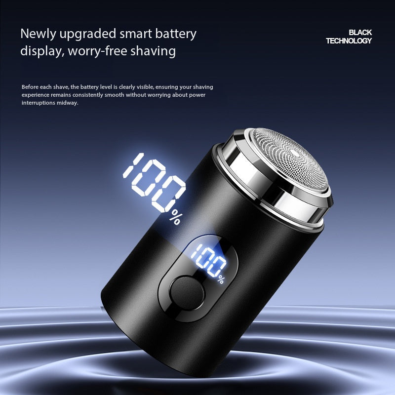 Electric Shaver, Men's Digital Display Home Car Charging Beard Trimmer