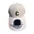 Solar Fan Baseball Cap, Summer Couple Style Breathable Sun Protection Visor