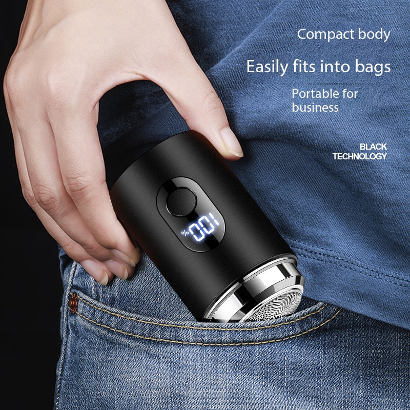 Electric Shaver, Men's Digital Display Home Car Charging Beard Trimmer