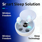 MSHUKCOE Mini Invisible Headphones Bluetooth 5.4 True Wireless In-Ear Earphones sport Audio Earbud audifonos bluetooth wireless headphones noise cancelling headphones gamingheadset
