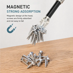 K5 anti-slip screwdriver bits, K5 impact-resistant anti-slip screwdriver bits, strong magnetic screwdriver bit set; suitable for home repairs and DIY; power screwdriver bit set; power tool accessories.
