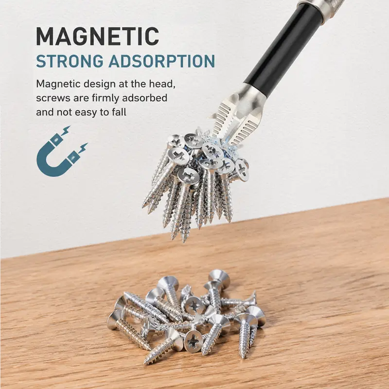 K5 anti-slip screwdriver bits, K5 impact-resistant anti-slip screwdriver bits, strong magnetic screwdriver bit set; suitable for home repairs and DIY; power screwdriver bit set; power tool accessories.