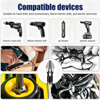 K5 anti-slip screwdriver bits, K5 impact-resistant anti-slip screwdriver bits, strong magnetic screwdriver bit set; suitable for home repairs and DIY; power screwdriver bit set; power tool accessories.