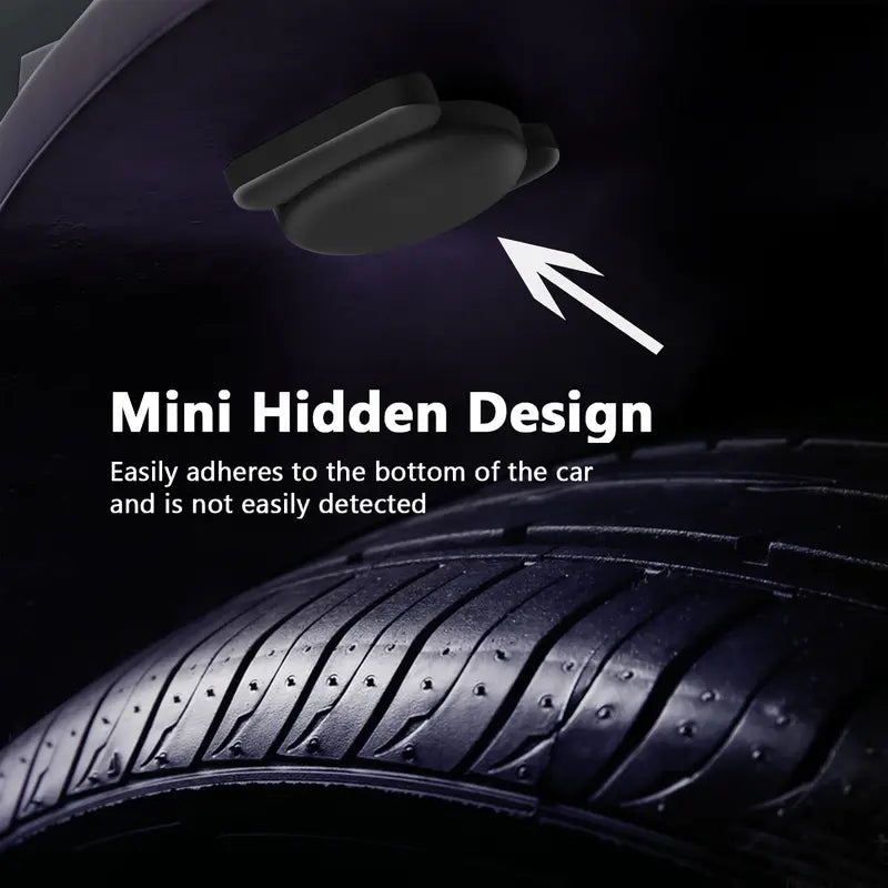 GPS Tracker for Car,Mini Trackers Device with Weatherproof Magnetic Case-No Monthly Fee-Best Hidden GPS Trackers,Anti-lost Device,Works with Apple