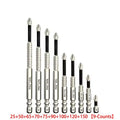 High-Strength Millimeters Drill Bit Set - Impact-Resistant, Non-Slip Design, Various Sizes Electric Screwdriver Accessory Power Tool Attachment Kit  [Sold 1000+ units]