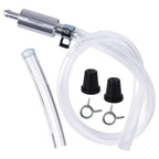 Gifts Brake Bleeder Hose - One Way Check Valve Tube Bleeding Tool Kit for Hydraulic System Bleeding,Universal Brake Fluid Bleeder Ki for Car Motorcyle Clutch, Soft Tube with Metal Clips