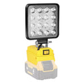 Cordless Led Work Light Compatible with De walt 20V Battery, Portable Flood Light Flashlight [Sold 564 units]