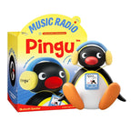 Pingu Bobble Head Bluetooth Speaker - Chargeable Multifunctional Desktop Speaker, Wireless Party Audio, Cute Kawaii Penguin Desk Decor, Whimsical Quirky Gifts for Women, USB-C Charging Retro Mini Device（1,000+ sold）