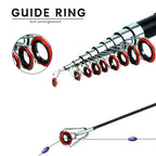 Spinning Fishing Rod & Reel Combo Set, Anti-Entanglement Fishing Pole with Accessories & Storage Bag for Outdoor Fishing, Fishing Tackle Set