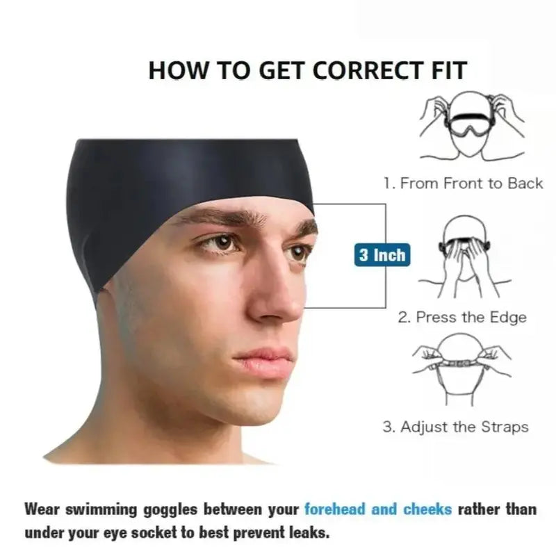 Anti-fog Swimming Goggles, Anti-UV Swimming Goggles, Swim Glasses for Men Women Youth, Water Sports Equipmen