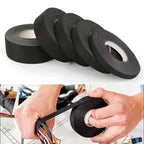 15 m High-Temperature-Resistant Flame-Retardant Waterproof Insulation Tape, Velvet Wire Cable Electrical Insulation Tape, Adhesive Tape