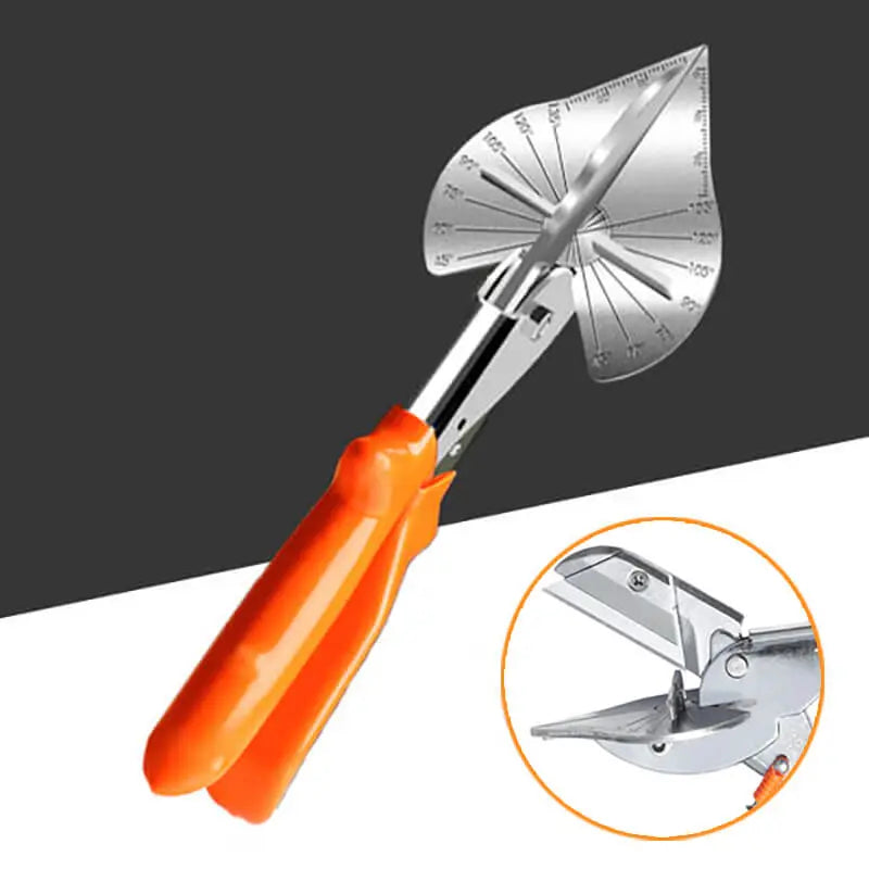 Miter Shears for Wood Trim, Adjustable 45°-135° Multi-Angle Handheld Tool, Multifunctional Trunking, Moulding Shears [Sold 591 units]