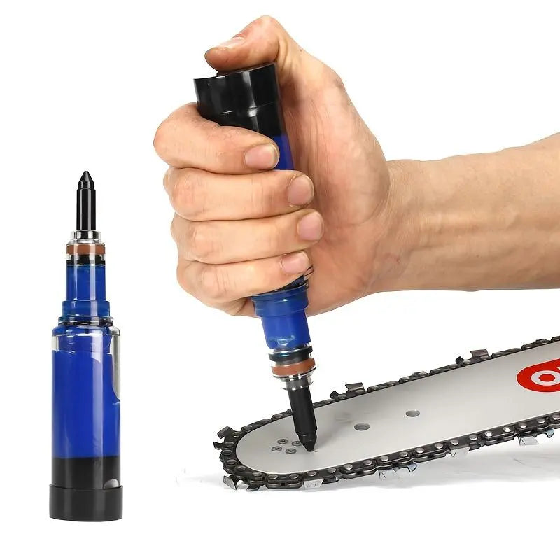 Heavy-Duty Chain Saw & Lawn Mower Oil Injector - Pressurized Lubrication System, Leak-Proof, Compatible with Chain Saws, Lawnmowers & Outdoor Power Equipment, Extends Engine Life, fathersdaygift [Sold 425 units]